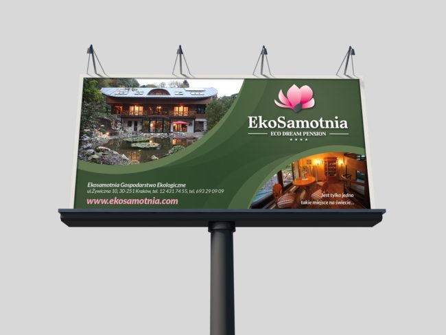 Pensjonat Ekosamotnia billboardy