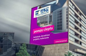 Rebranding marki billboardy outdoor dla Kenpol Holding Agencja brandingowa Moweli Creative Dąbrowa Górnicza Katowice Kraków Wrocław Gdańsk Warszawa