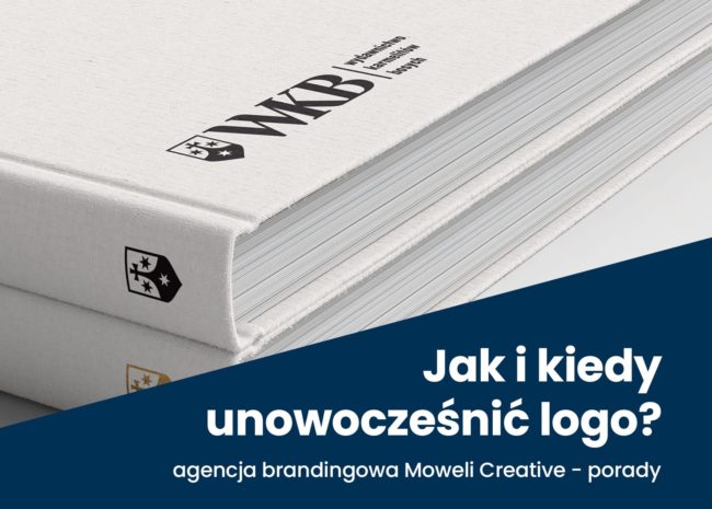 Co to jest rewitalizacja logo WKB Wydawnictwo Karmelitow Bosych rebranding logo firmowego projekty logo firmy rewitalizacja identyfikacje wizualne branding Agencja brandingowa Moweli Creative Dąbrowa Górnicza Warszawa